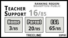 Treeline school Brampton